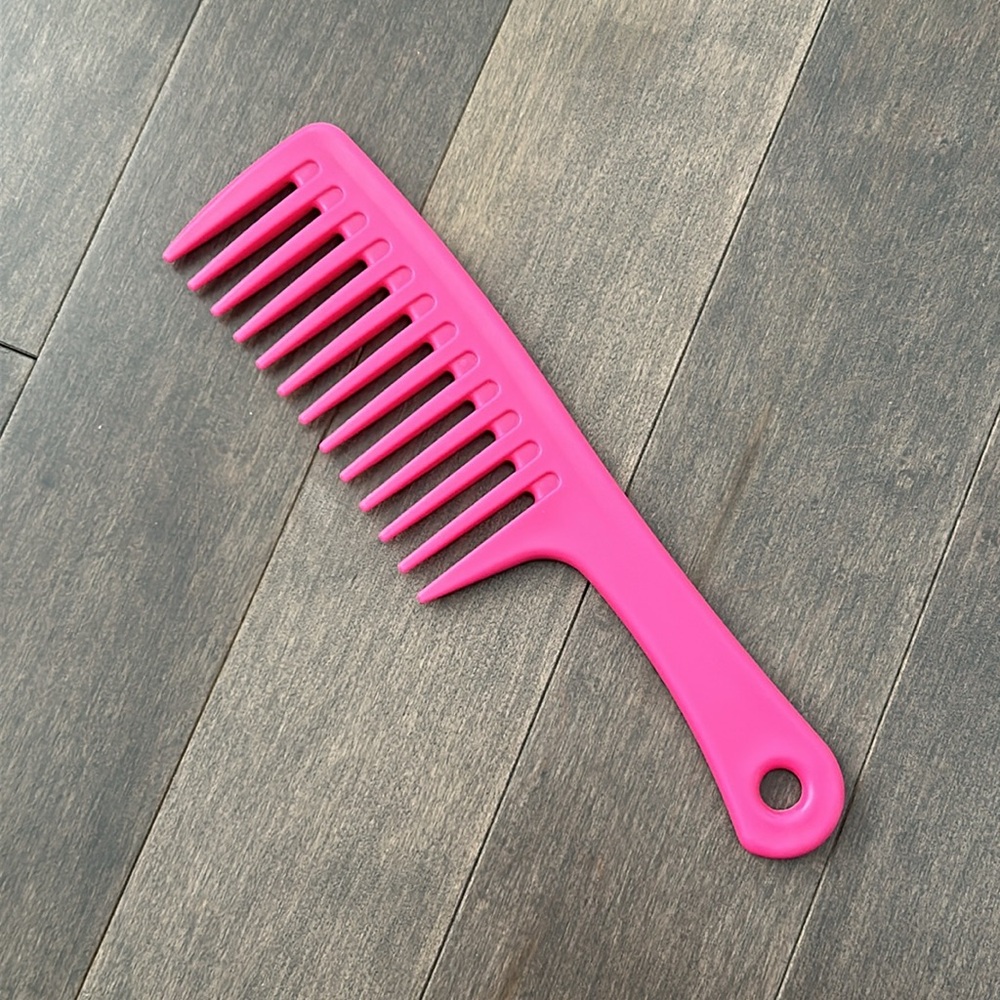 SEPHORA Collection Pink Wide Tooth Detangling Hair Comb, Hair Care Accessory
